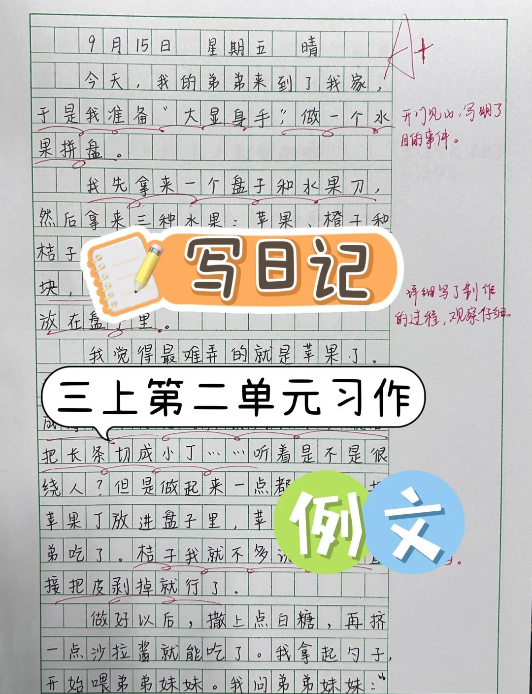 怎么写日记写日记的步骤