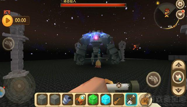 迷你世界怎么召唤石巨人