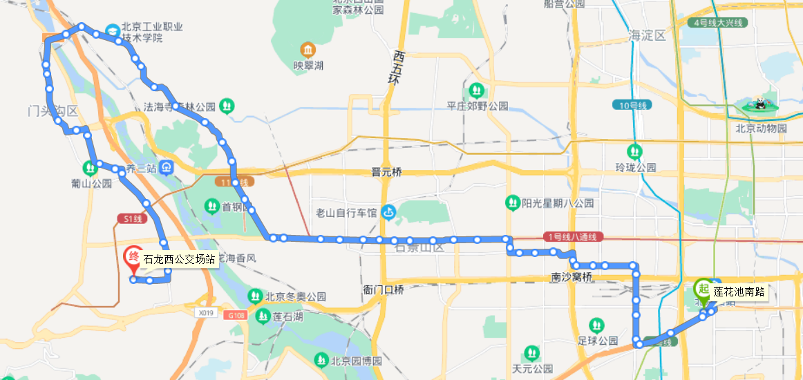 青岛941公交车路线查询